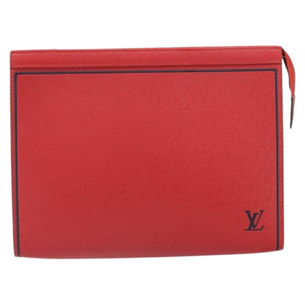 Louis Vuitton Pochette Voyage Taiga Leather MM